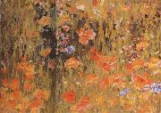 Robert William Vonnoh Poppies oil painting